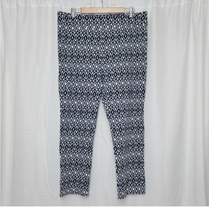 Erica Taylor Patterned Pull On Pants XXL